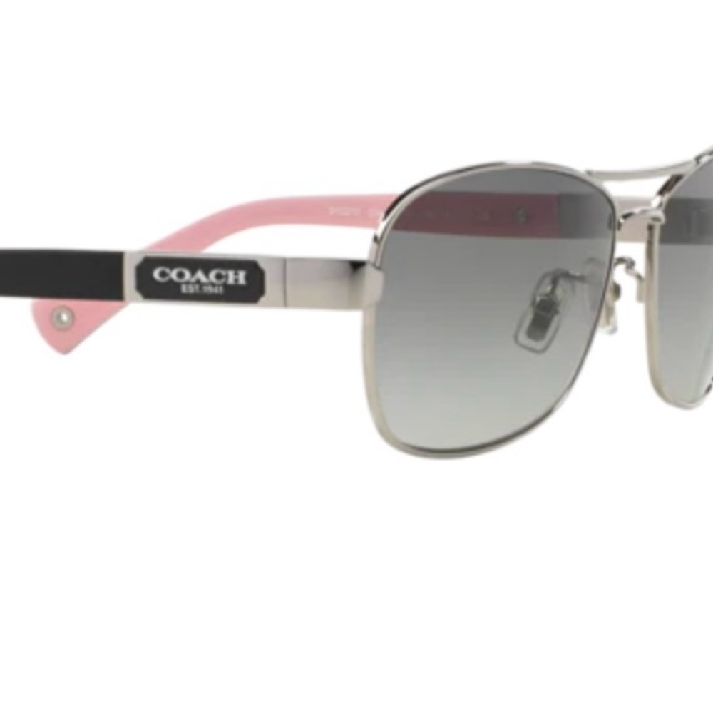 BNWB COACH LUXOTTICA AVIATOR RIM SUNGLASSES* GORGEOUS & TRENDY - Picture 4 of 9